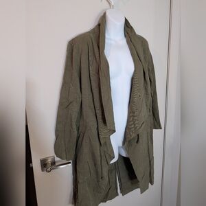 Max Jeans Olive Green Denim Women's Jacket